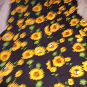 Womans skull/sunflower dress